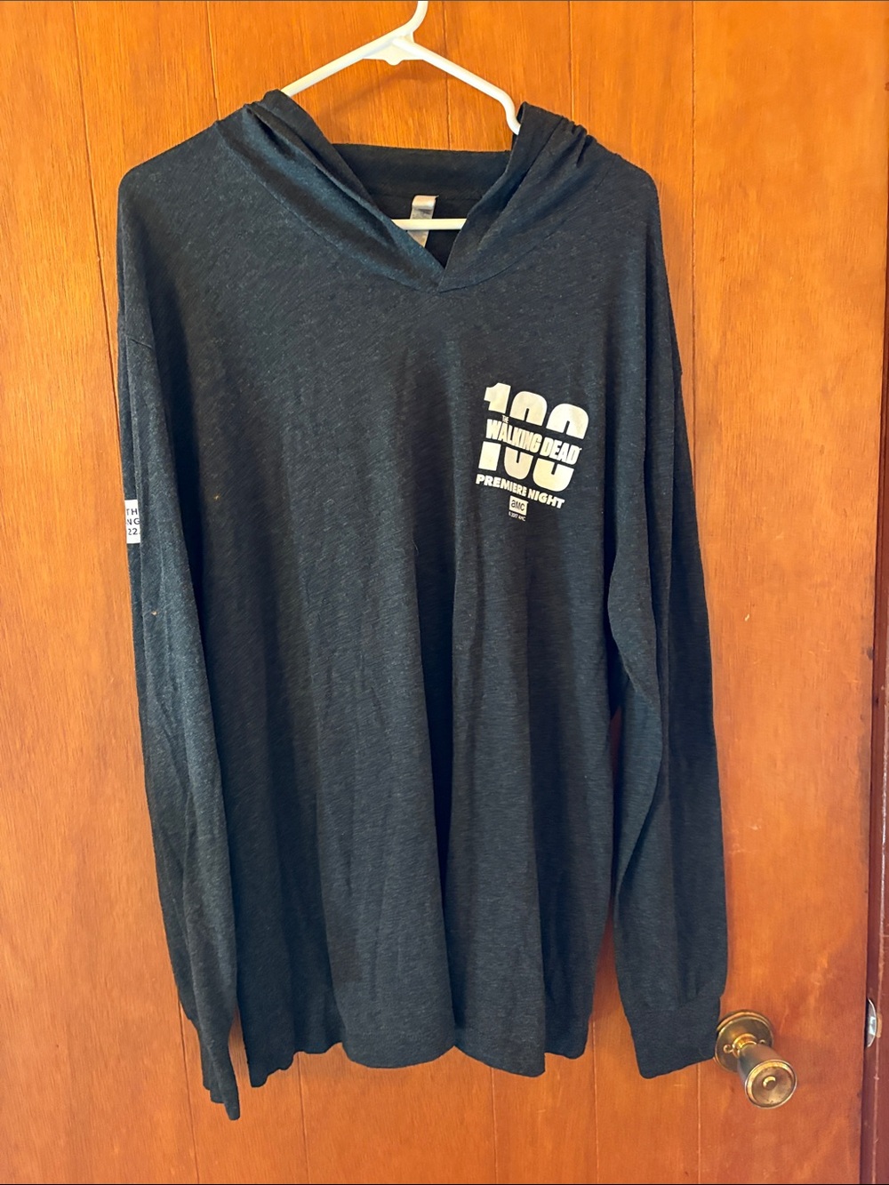 The Walking Dead AMC  Long Sleeve Shirt T Shirt Premiere Night 2X